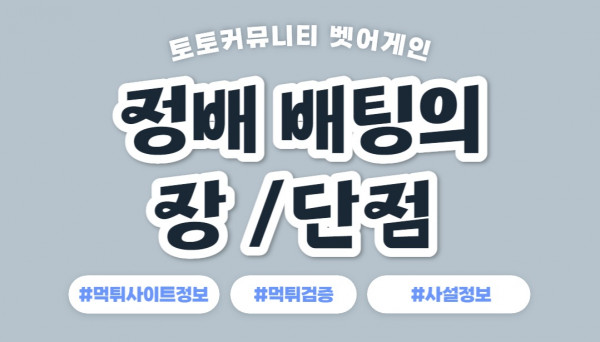 토토,스포츠,정배,장정,단점,정보
